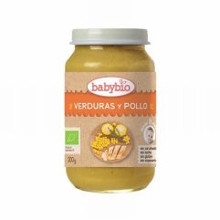 BABYBIO POTITO MENU TRADICION POLLO 200GR