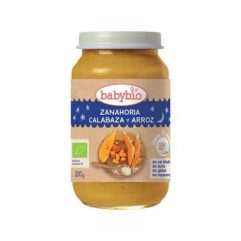 BABYBIO POTITO ZANAHORIA CALABAZA Y ARROZ 200g