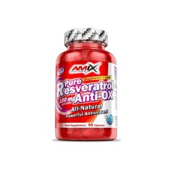 AMIX PURE RESVERATROL ANTI-OX 60CAP.