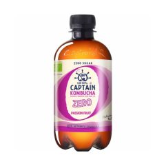 CAPTAIN KOMBUCHA ZERO BEBIDA 400ML PASSION FRUIT