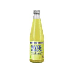 VIVER KOMBUCHA BEBIDA BIO 330ML LIMON Y ESPIRULINA