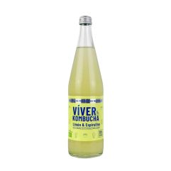 VIVER KOMBUCHA BEBIDA BIO 700ML LIMÓN Y ESPIRULINA