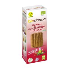 BIODARMA GALLETAS TOMATE Y OREGANO 120GR