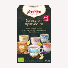 YOGI TEA SELECCION AYURVEDICA BOLSAS 17X34.2GR.