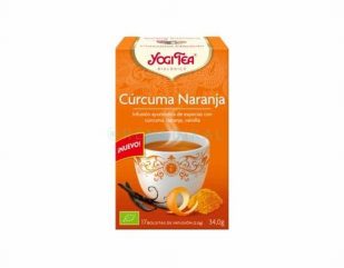 YOGI TEA CURCUMA NARANJA BOLSAS 17X34.0GR.