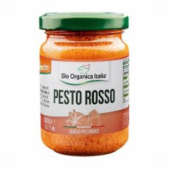 BIO ORGANICA ITALIA PESTO ROSSO PECORINO 130g