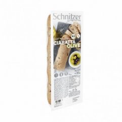 SCHNITZER PAN CIABATTA ACEITUNAS S/G 180g