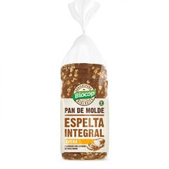 BIOCOP PAN MOLDE ESPELTA INTEGRAL AVENA 400G