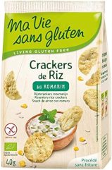 MA VIE SANS GLUTEN CRACKER ARROZ ROMERO 40g