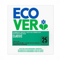 ECOVER LAVAVAJILLAS MAQUINA 25 tabletas x 20g