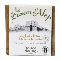 DOUCE NATURE PASTILLA JABON ALEPO 12% LAUREL 200g