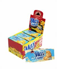 MAX PROTEIN MAX COOKIES 12*100G CHOCO BLANCO