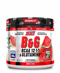 BIG B&G®-BCAAS CON GLUTAMINA 12:1:1 400G WATERMELO