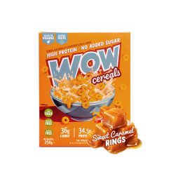 WOW CEREALS HIGH PROTEIN 250G SWEET CARAMEL