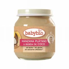 BABYBIO POTITO MANZANA PLATANO COCO 130g