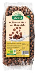 BIOGRA BOLITAS MAIZ CHOCOLATE BIO. 250GR.