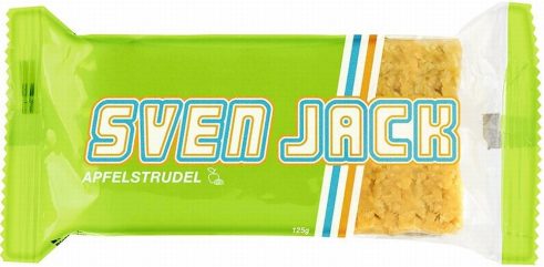 SVEN JACK FLAP JACK 12X125G STRUDEL MANZANA