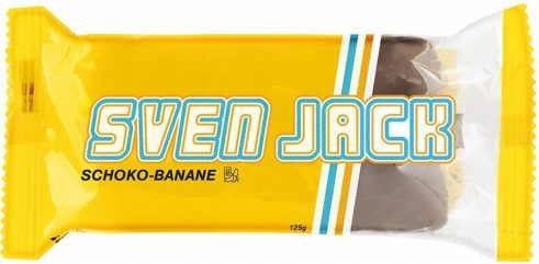 SVEN JACK FLAP JACK 12X125G CHOCOLATE PLATANO