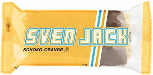 SVEN JACK FLAP JACK 12X125G CHOCOLATE NARANJA