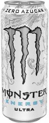 MONSTER ENERGY 500ML ULTRA WHITE