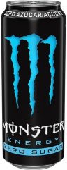 MONSTER ENERGY 500ML ZERO SUGAR (NEGRO Y AZUL)