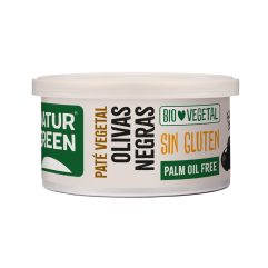 NATURGREEN PATE OLIVAS NEGRAS 125GR.